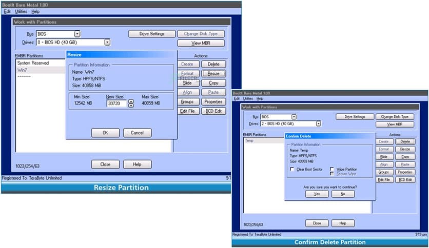 TeraByte Unlimited BootIt Bare Metal 1.92