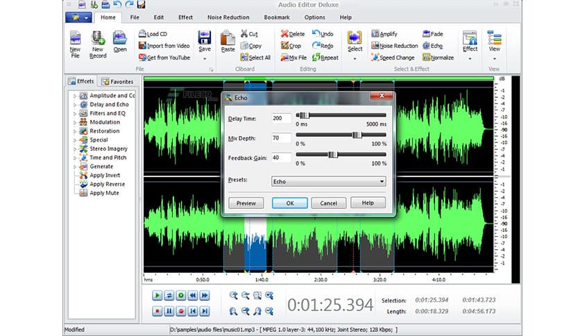 ThunderSoft Audio Editor Deluxe 8.0.0