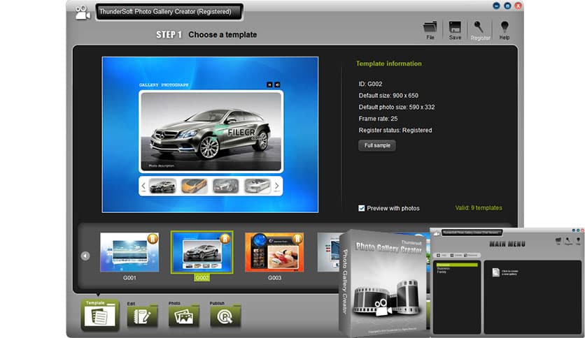 ThunderSoft Photo Gallery Creator 4.6.0