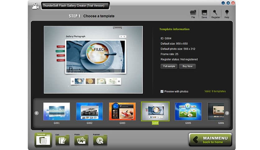 ThunderSoft Photo Gallery Creator 4.6.0