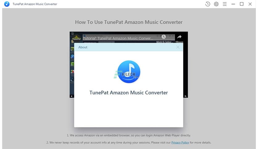 TunePat Amazon Music Converter 2.6.5