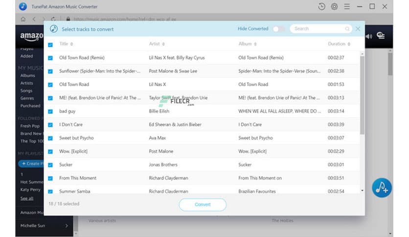 TunePat Amazon Music Converter 2.6.5
