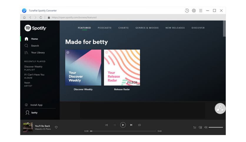TunePat Spotify Converter 1.9.4