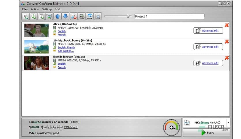 VSO ConvertXtoVideo Ultimate 2.0.0.105