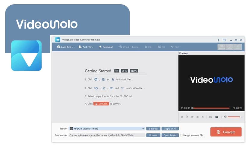 VideoSolo Video Converter Ultimate 2.3.52