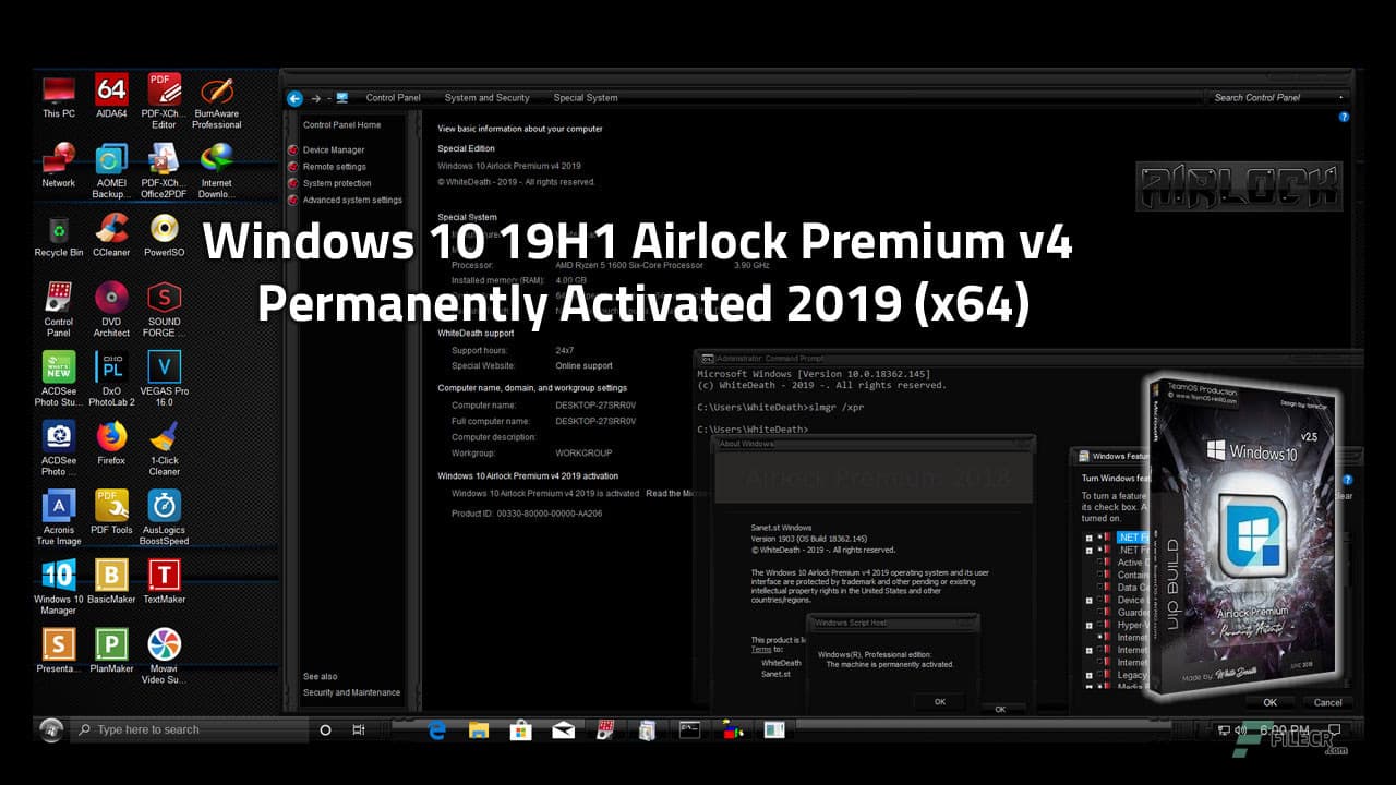 Windows 10 19H2 Airlock Premium