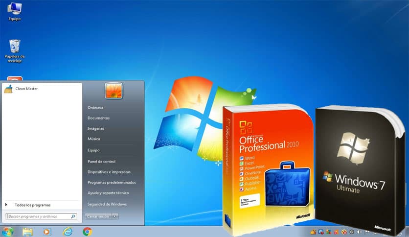 Windows 7 SP1 Ultimate With Office 2010