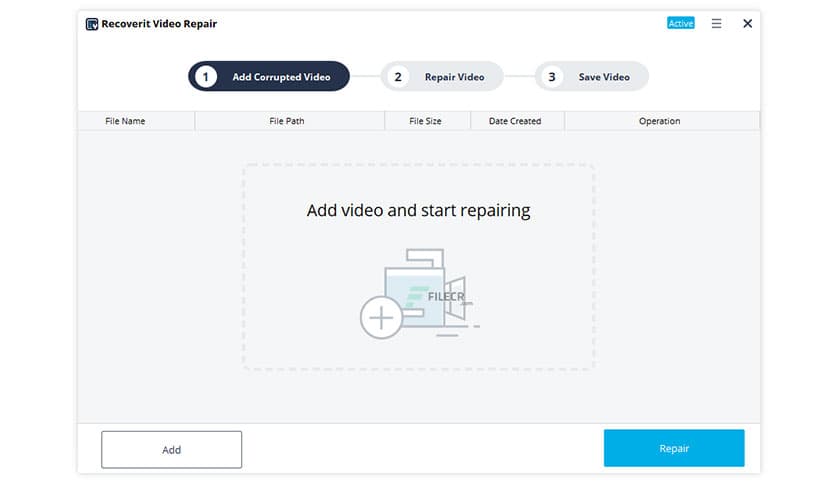 Wondershare Recoverit Video Repair 2.0.0.43