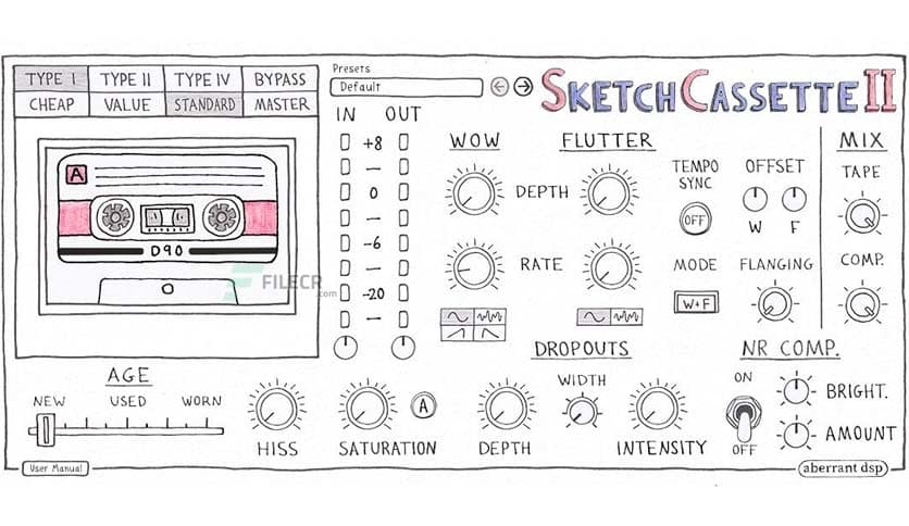 Aberrant DSP SketchCassette II v2.1