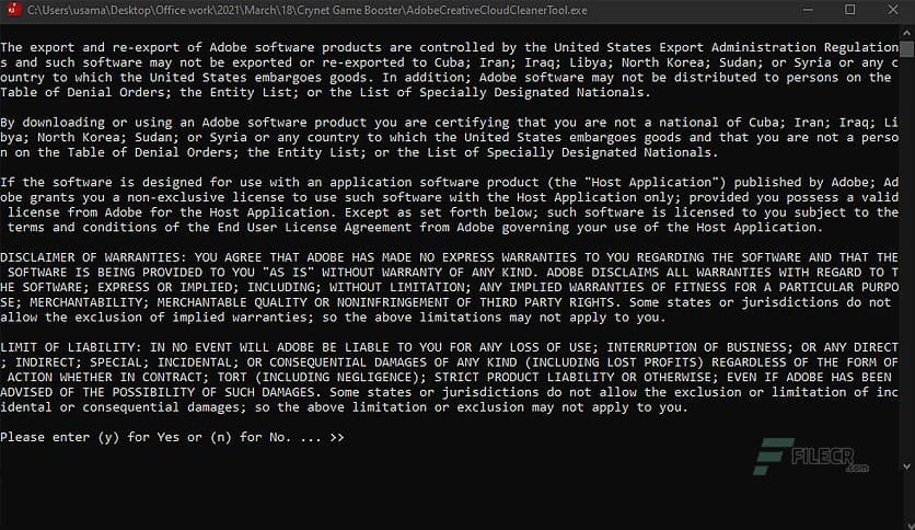 Adobe Creative Cloud Cleaner Tool 4.3.0.1065