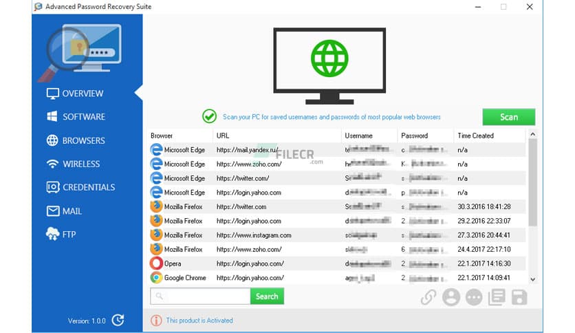 Advanced Password Recovery Suite 2.3.0