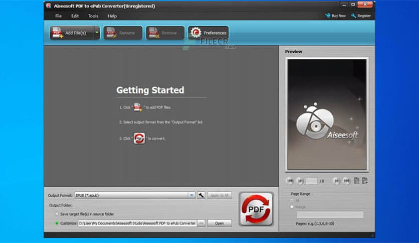 Aiseesoft PDF to ePub Converter 3.3.26