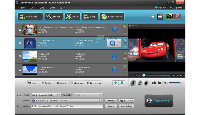 Aiseesoft QuickTime Video Converter 6.5.20