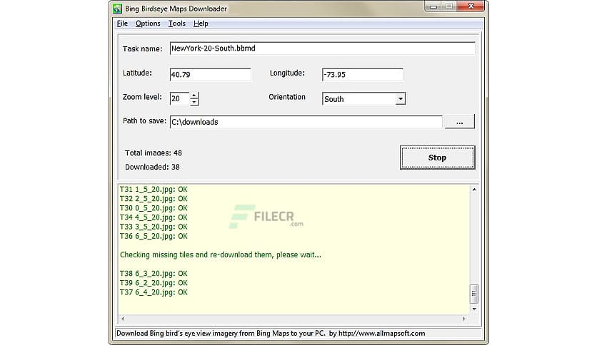 AllMapSoft Bing Birdseye Maps Downloader 5.21