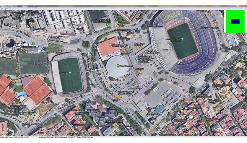 AllMapSoft Google Hybrid Maps Downloader 8.443