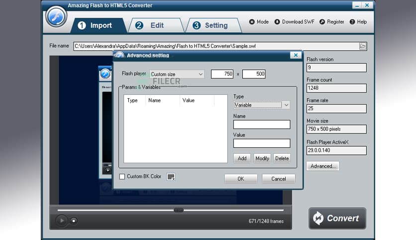Amazing Flash to HTML5 Converter 4.3.0.0