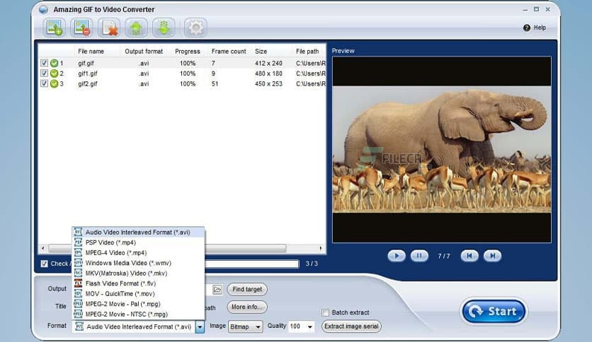 Amazing GIF to Video Converter 2.4.0.0