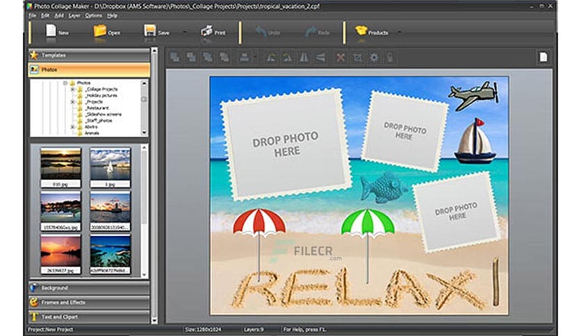 AMS Photo Collage Maker 9.35