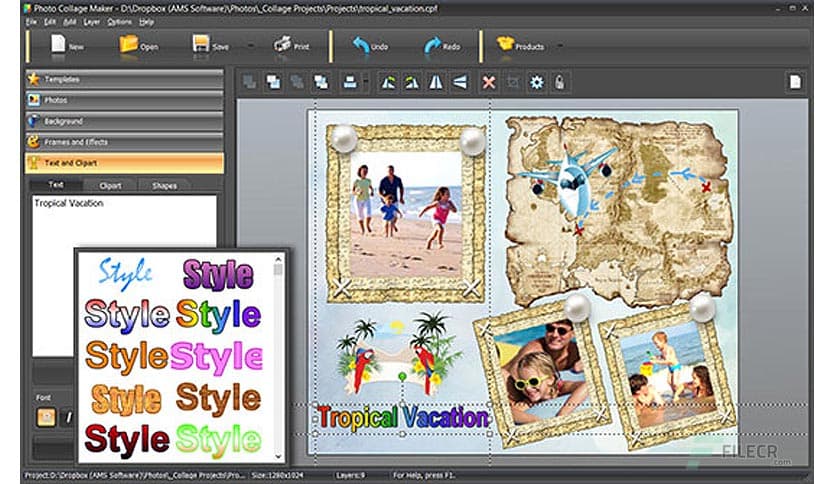 AMS Photo Collage Maker 9.35
