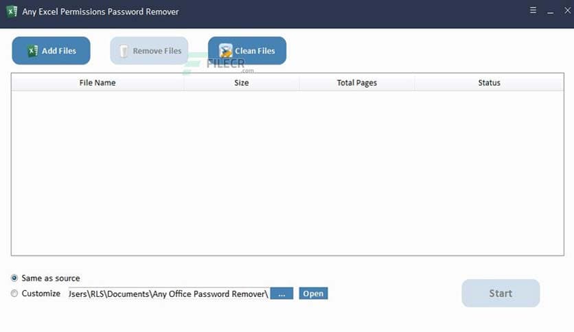Any Excel Permissions Password Remover 9.9.8