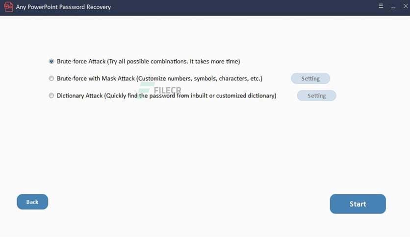 Any PowerPoint Password Recovery 11.8.0
