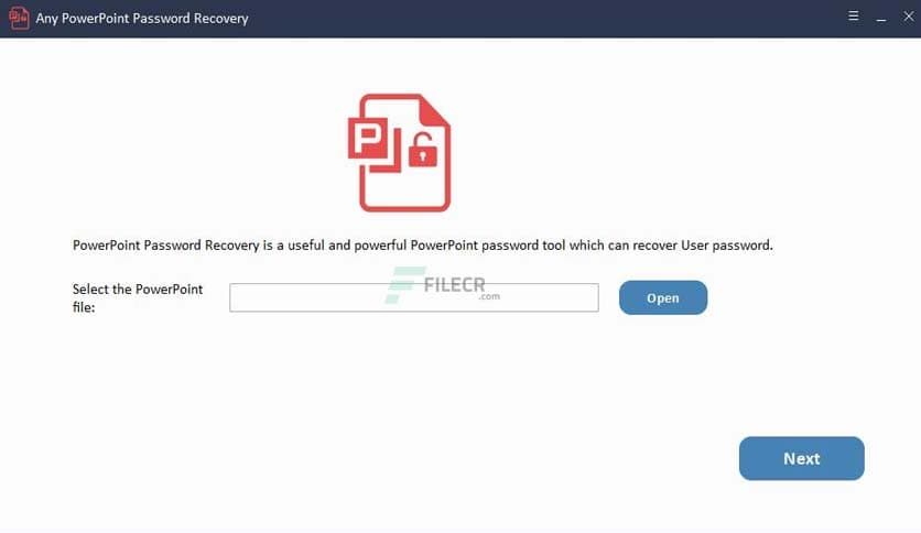Any PowerPoint Permissions Password Remover 9.9.8