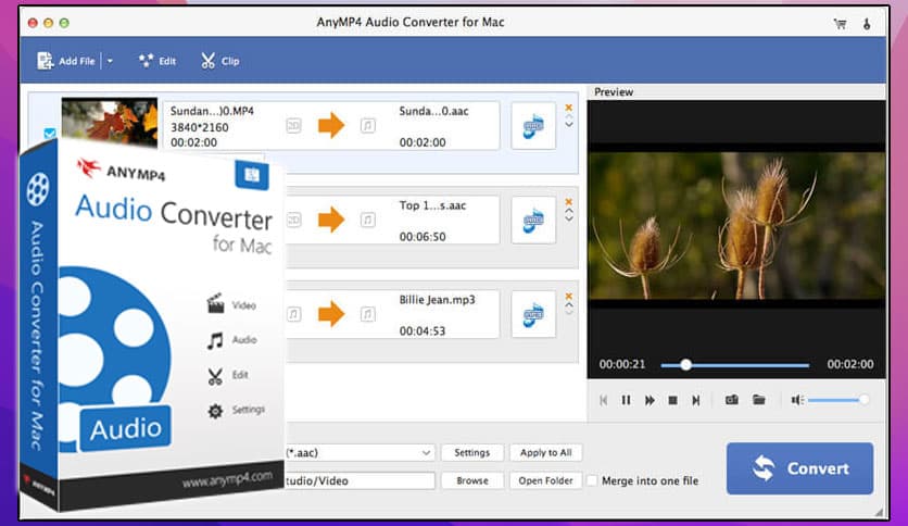 AnyMP4 Audio Converter 8.2.20