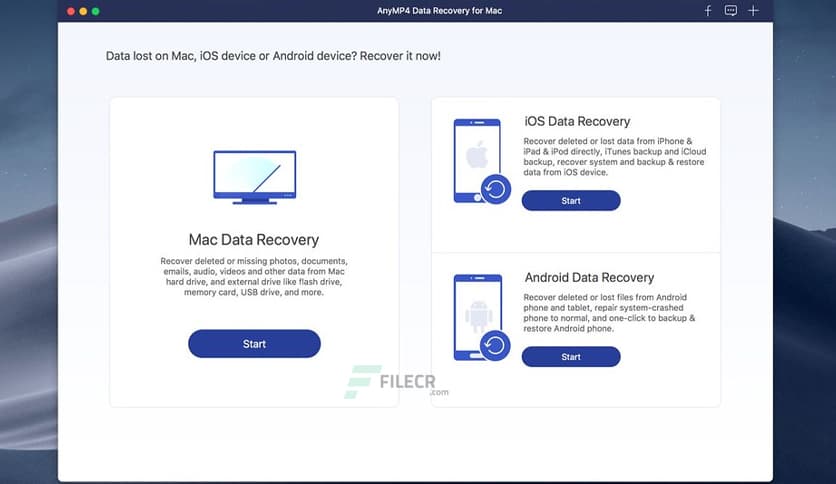 AnyMP4 Data Recovery 1.5.16