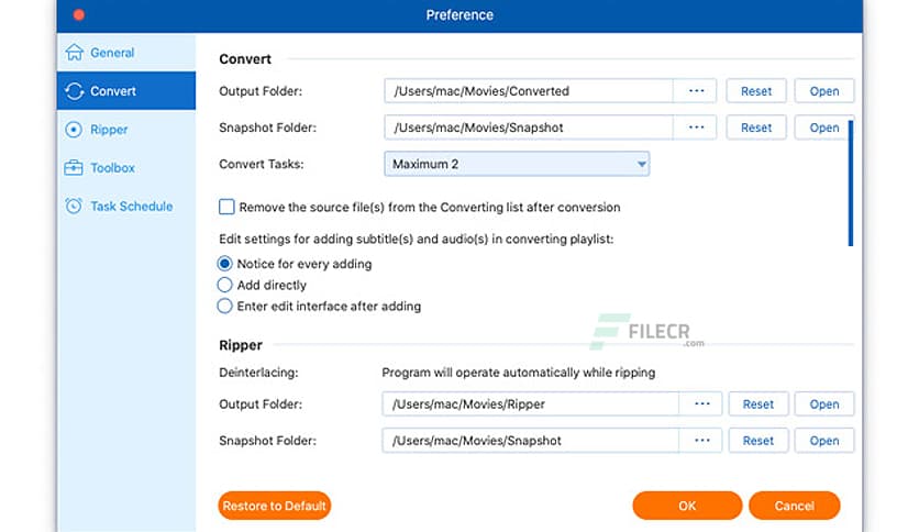 AnyMP4 Mac Video Converter Ultimate 9.2.88
