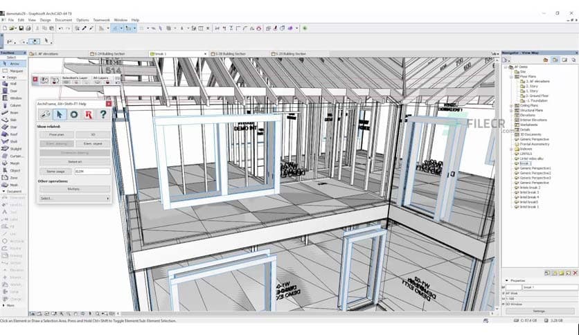 ArchiFrame 13.10.2023 for Archicad