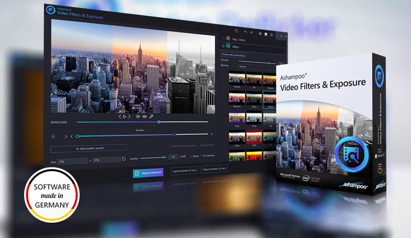 Ashampoo Video Filters and Exposure 1.0.0