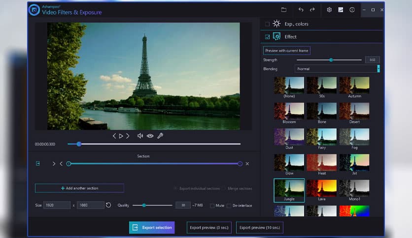 Ashampoo Video Filters and Exposure 1.0.0