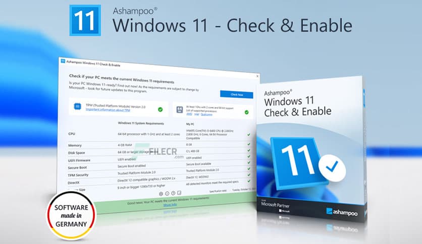 Ashampoo Windows 11 Check & Enable 1.0