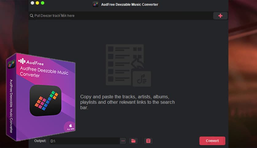 AudFree Deezer Music Converter 1.4.0