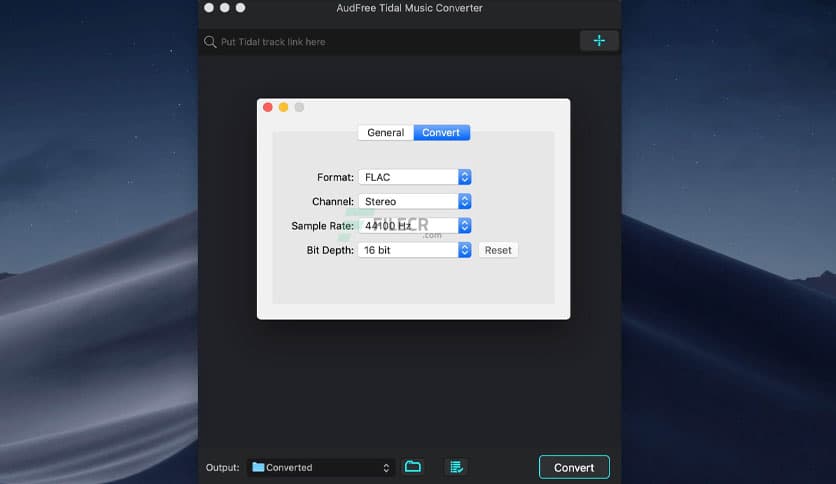 AudFree Tidal Music Converter 2.14.0