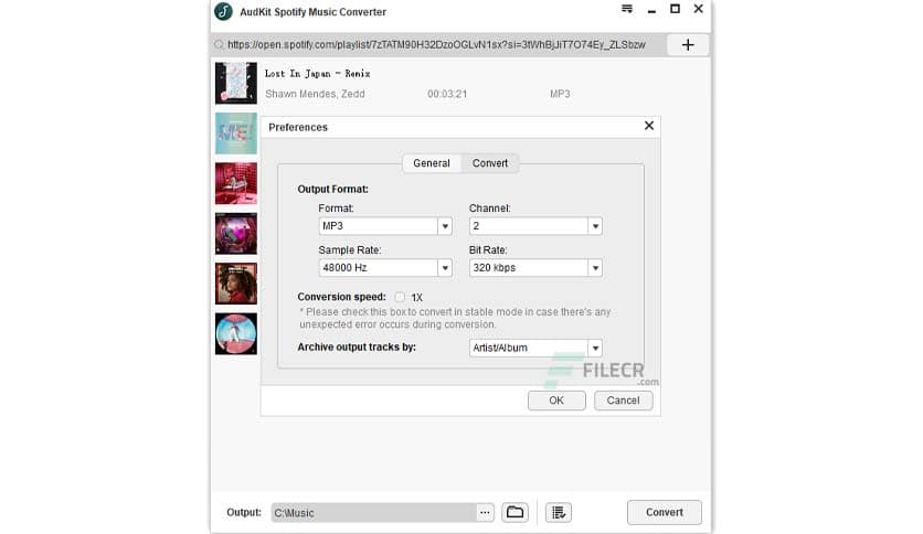 AudKit Spotify Music Converter 2.3.2.140