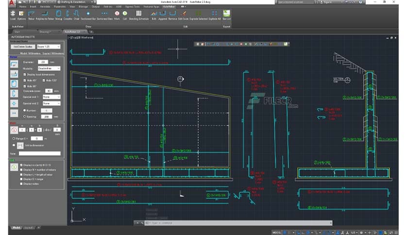 AutoRebar 3.3.2 for Autodesk AutoCAD
