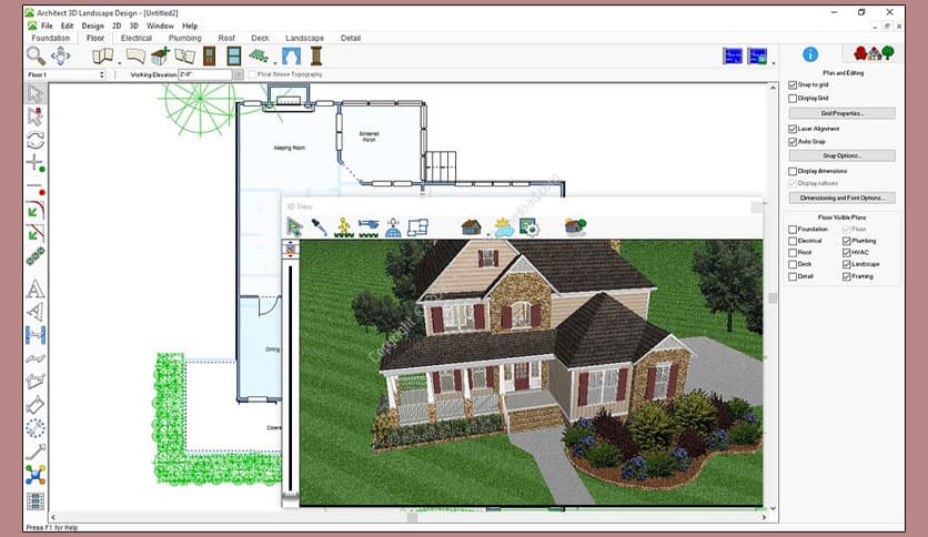 Avanquest Architect 3D Landscape Design 20.0.0.1036