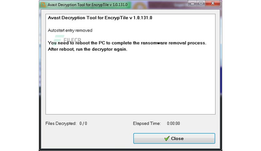 Avast Ransomware Decryption Tools 1.0.0.816