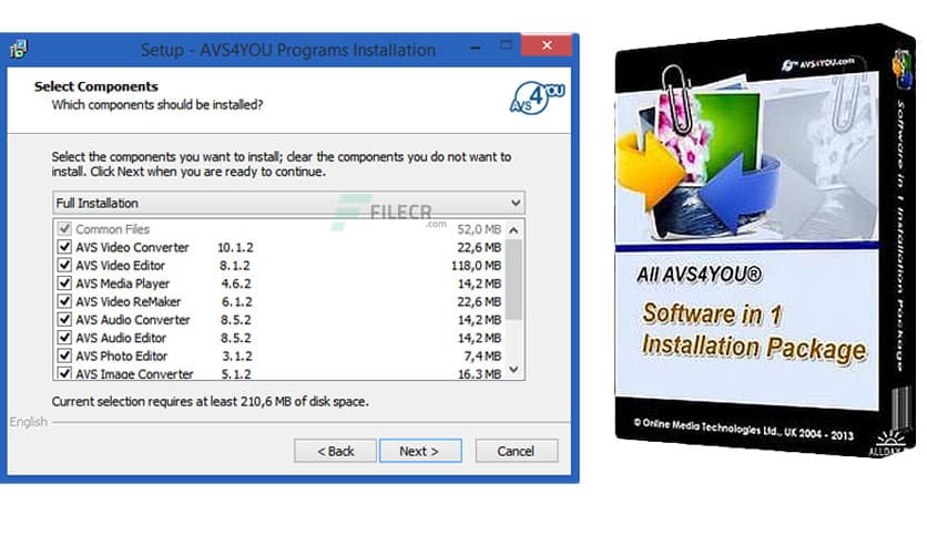 AVS4YOU Software AIO Installation Package 26.0.1.176