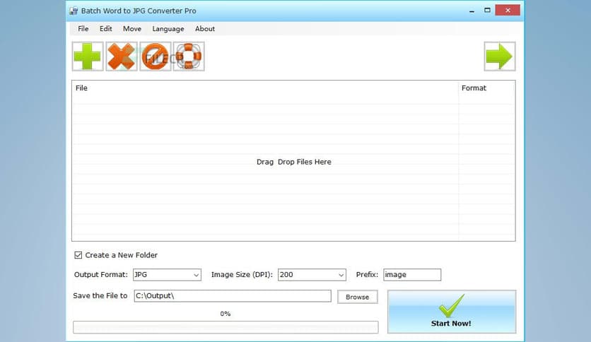 Batch Word to JPG Converter Pro 1.4.3