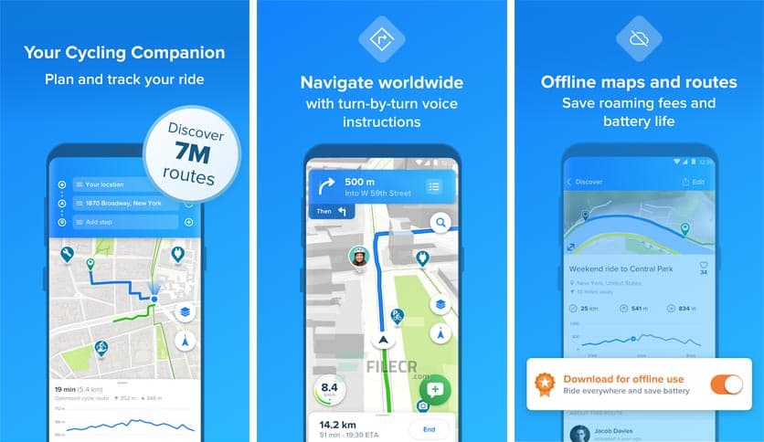 Bikemap – Cycling Tracker & Map v19.1.1