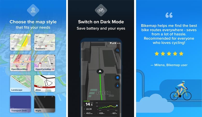 Bikemap – Cycling Tracker & Map v19.1.1