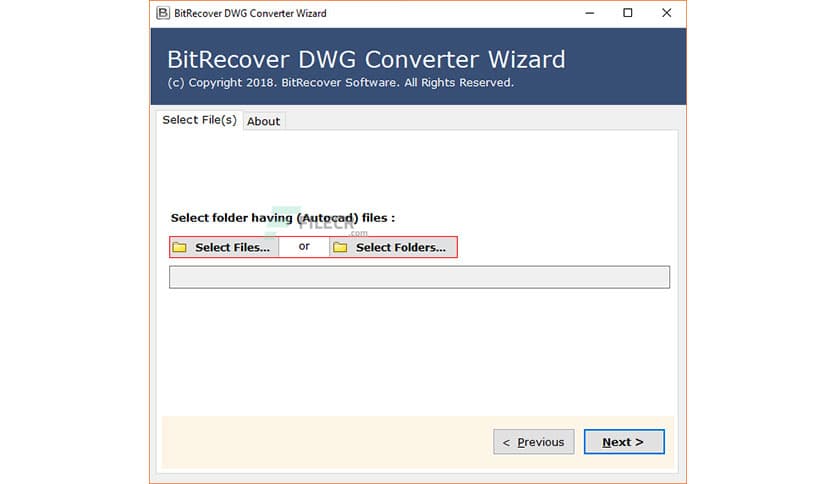 BitRecover DWG Converter Wizard 2.7