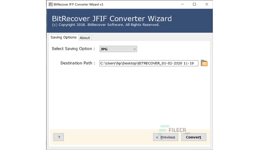 BitRecover JFIF Converter Wizard 4.0