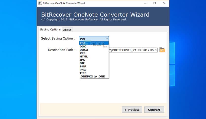 BitRecover OneNote Converter Wizard 3.4