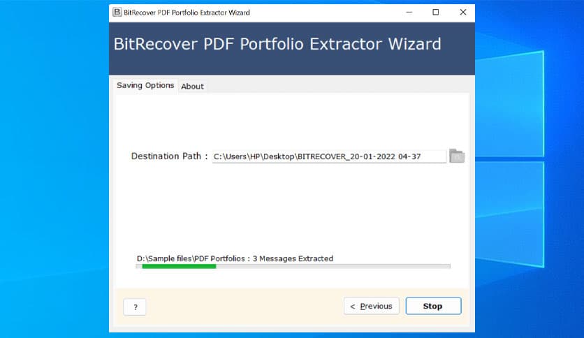 BitRecover PDF Portfolio Extractor Wizard 2.1