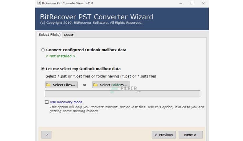 BitRecover PST to IMAP Migration Wizard 4.0