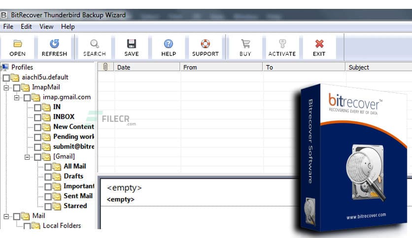 BitRecover Thunderbird Backup Wizard 6.3