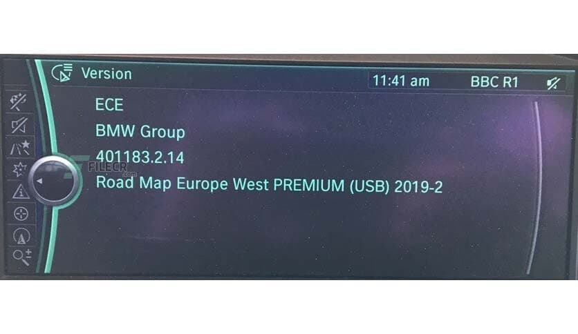 BMW Road Map Europe West Premium 2020-2